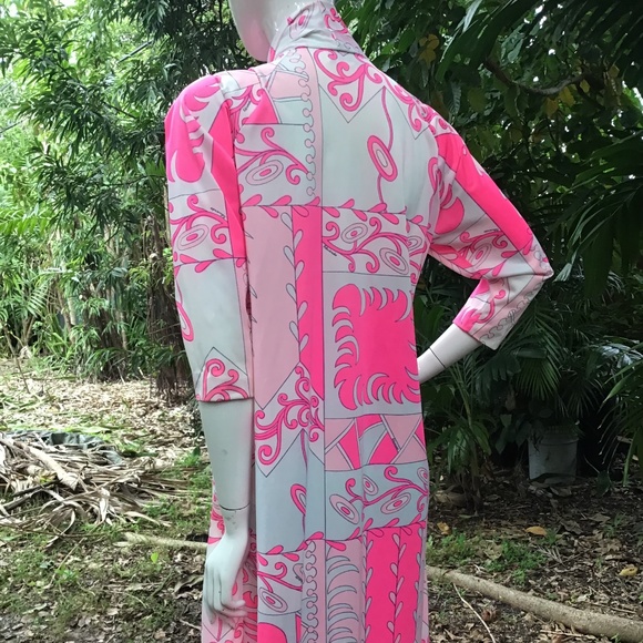 Vintage Edwardo nylon pucci pattern Dress - Picture 4 of 7